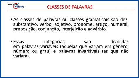 Pdf Classes De Palavras A Frase Abaixo Em Que O Voc Bulo