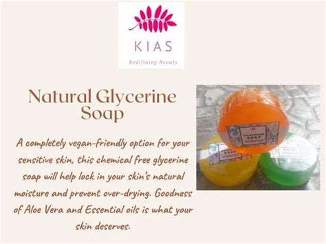 Handmade Natural Glycerine Soap Chemical Free And Organic At Rs