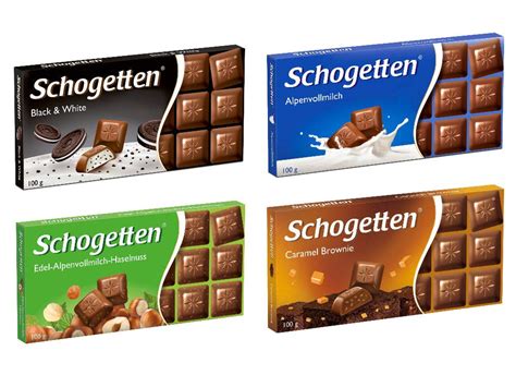 Galleon Schogetten German Chocolate Variety Pack Bundle Of 4