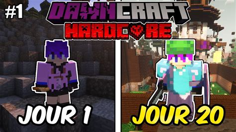 J Ai Survecu Jours En Hardcore Avec Le Modpack Dawncraft Sur