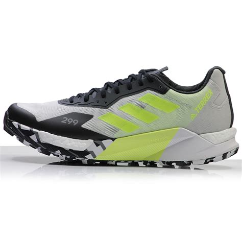 Adidas Terrex Agravic Ultra Mens Trail Shoe Cloud Whitegrey Two