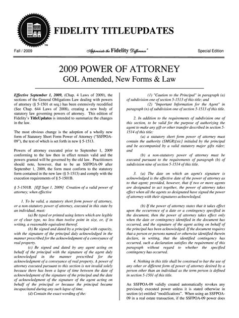 New York Statutory Short Form Power Of Attorney Fill Online