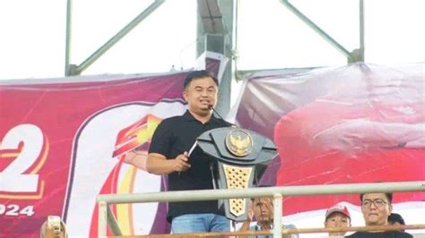 Bupati Dharmasraya Buka Turnamen SR CUP 2 Ajang Adu Bakat Dan Hiburan