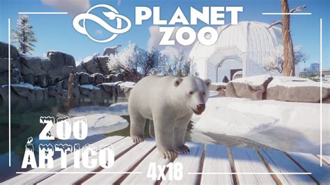 Hábitat de Oso Polar PLANET ZOO Zoo Ártico Gameplay Español S4