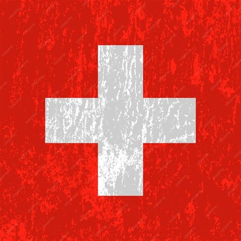 Premium Vector | Switzerland flag official colors and proportion vector ...