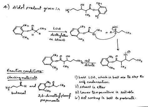 Aldol Post Lab Worksheet Pdf Chemistry Spring Aldol