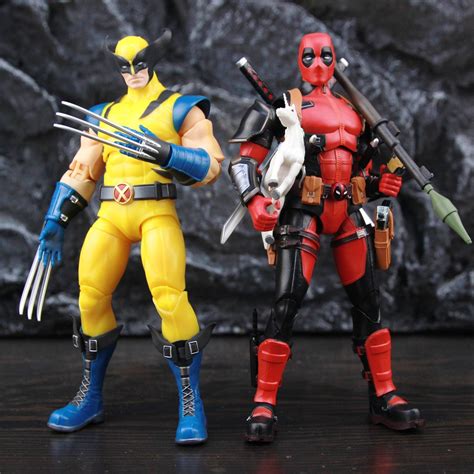 Zd Toys Marvel Gamer Verse Infinite X Men Wolverine Deadpool 8 1 10 Action Figure Avengers