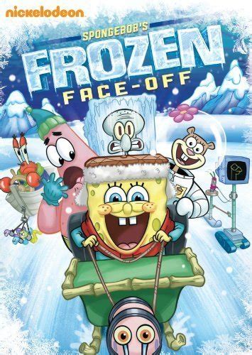 Introducing Spongebob Squarepants Frozen Face Off Dvd Get Ready For