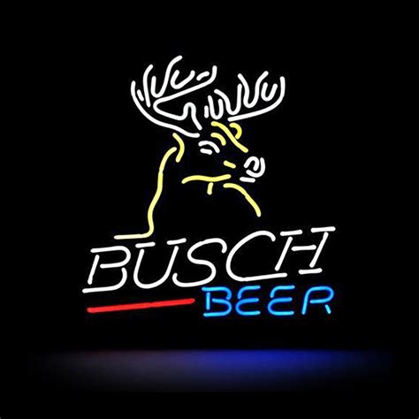 Busch Beer Buck Head Neon Sign Liuyang Lamps