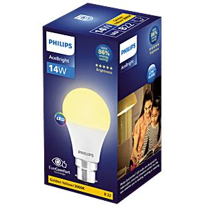 Buy Philips Ace Saver Led Bulb W E Cool White Crystal White