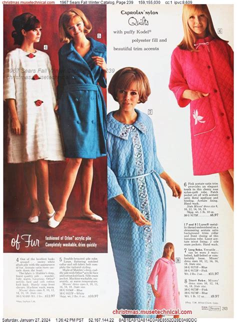 1967 Sears Fall Winter Catalog Page 239 Catalogs And Wishbooks