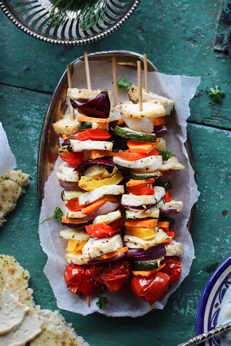 Pick Up Limes Oven Roasted Sweet Potato Tofu Veggie Skewers