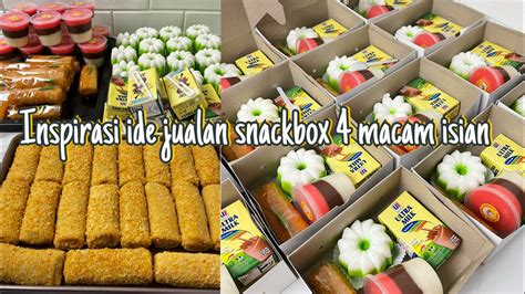 Inspirasi Ide Jualan Snackbox 4 Macam Isian YouTube