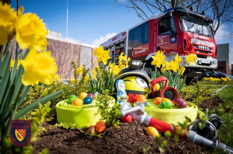 Frohe Ostern und viel Spaß beim Ostereiersuchen Freiwillige Feuerwehr