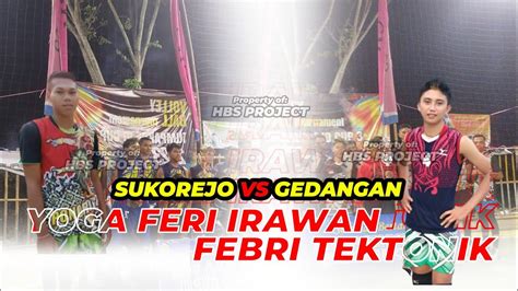 DUAL SENGIT FEBRI WASITO VS YOGA FERI LENCONG GEDANGAN VS SUKOREJO