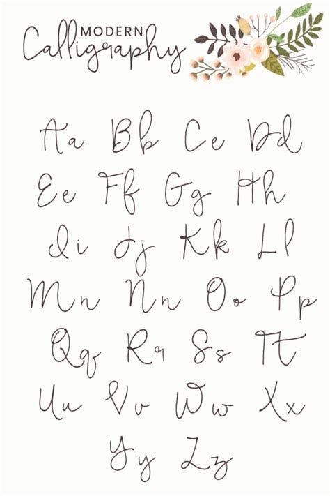 Alphabet Calligraphy Templates Templates Hexagon