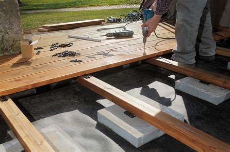 Construire Une Terrasse En Bois Toutes Les Tapes