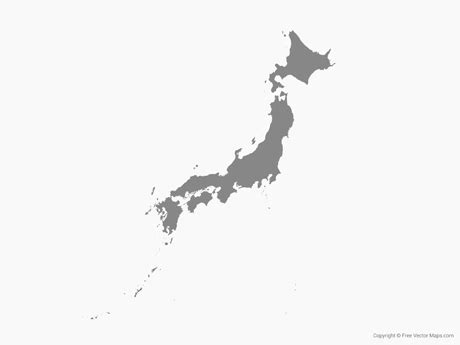 Japan Map Outline Outline Map Japan Enchantedlearning Physical