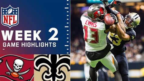 Tampa Bay Buccaneers Vs New Orleans Saints 2022 NFL Week 2