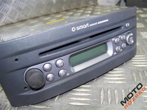 SMART ROADSTER 452 RADIO CD MRR GRUNDIG ORYGINALNE 6267531020