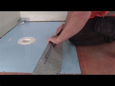 How To Install A Wetroom On A Timber Floor AKW TuffForm FormSafe