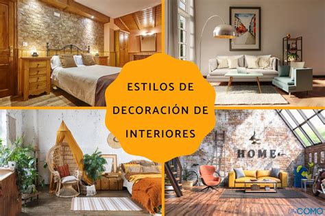 8 estilos de decoración de interiores Descubre los diferentes