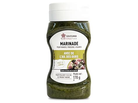 Marinade L Ail Des Ours Soussana Meilleur Du Chef