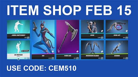 Fortnite Item Shop February 15 2021 Fortnite İçerik Mağazası 15 Şubat