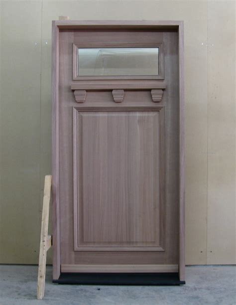 001132 Porte Bois Exterieure Exterior Wood Door Michelena