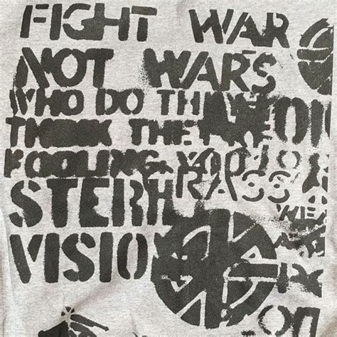 Crass スウェット Fight War Not Wars 45revolution