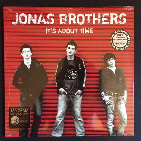 Jonas Brothers Its About Time Debut Album 2006 Vinyl Lp Record Rare Collectible On Galleon