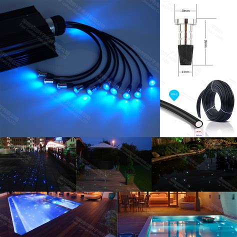 W Rgb Led Underwater Fountain Light Swimming Pool Pond Aquarium