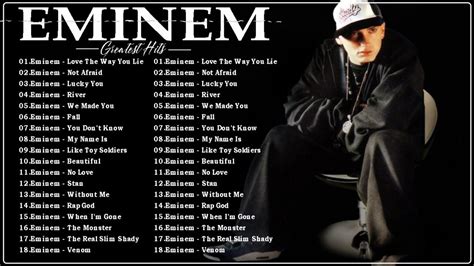 Eminem Greatest Hits Full Album 2023 - Best Rap Songs of Eminem - New ...