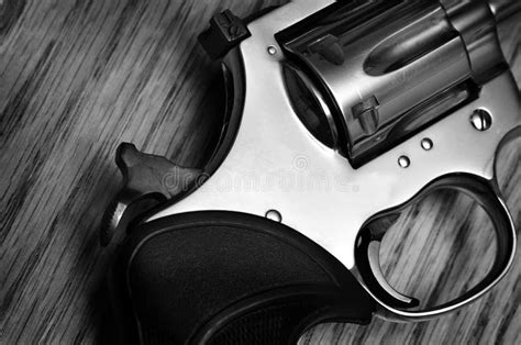 Pistol Handguns for Self Defense Stock Photo - Image of closeup ...