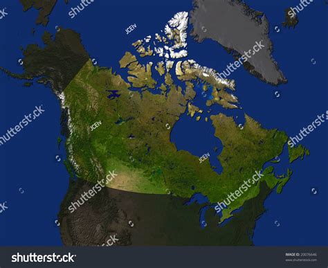 1,001 Canada map satellite Images, Stock Photos & Vectors | Shutterstock