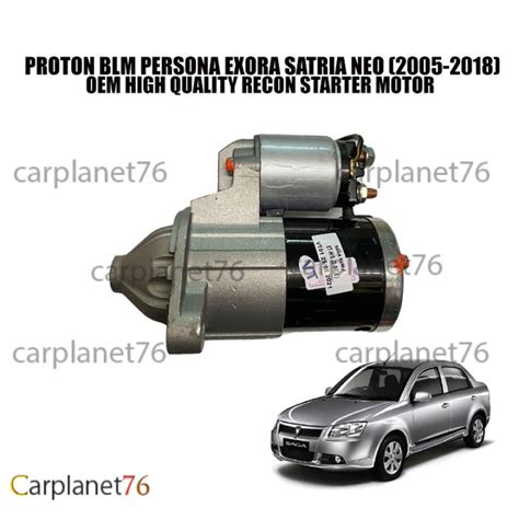 Proton Saga Blm Persona Exora Satria Neo Starter Motor Hs