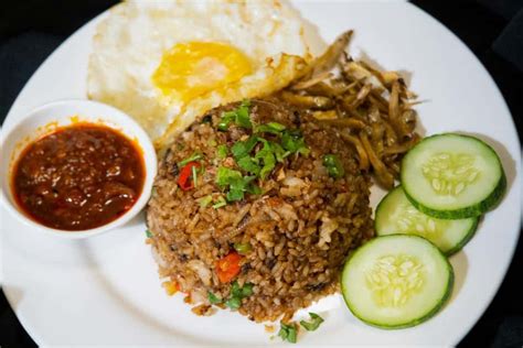 resepi nasi goreng versi diet tapi sedap  sarapan