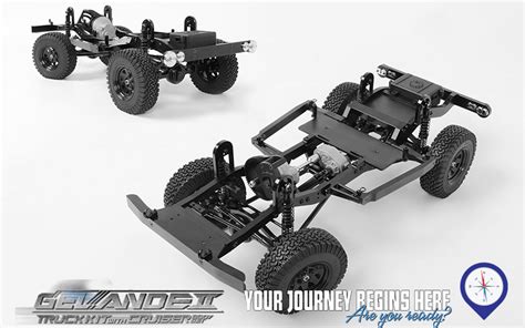 RC4WD Gelande II Truck Kit W Cruiser Body Set Z K0051