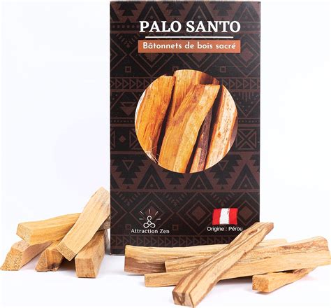 Palo Santo Naturel Batons Authentique Perou Certifi Serfor