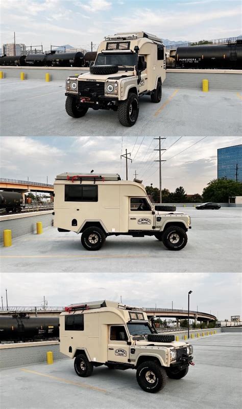 Land Rover Defender Offroad Camper Vehicle Artofit