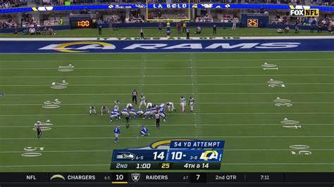 Los Angeles Rams Kicker Matt Gays 54 Yard Fg Trims Seahawks Lead To