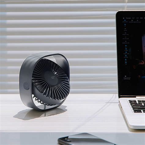 Simpeak Ventilador USB pequeño silencioso y portátil alimentado por