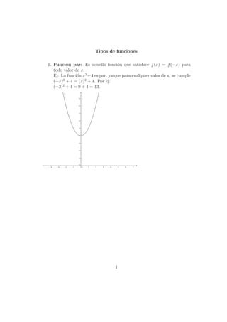 Tipos De Funciones Pdf Descarga Gratuita