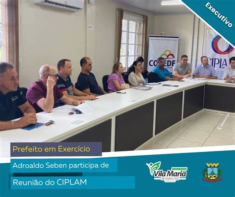 Imagem 1 Prefeito em Exercício participa de reunião do CIPLAM