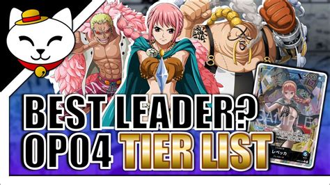 OP04 Leader Tier List Which Leader Will Be The Best YouTube