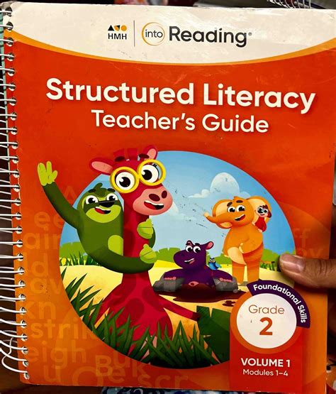 Hmh Into Reading Structured Literacy Grade 2 Volume 1 Modules 1 4