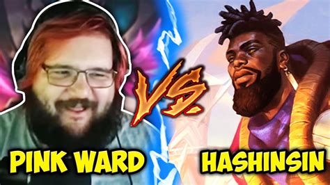 PINK WARD Shaco Embarrasses HASHINSHIN In This Top Lane Battle YouTube