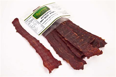 Authentic Beef Jerky Pcs 6 Strips Per Pack Superior Meats