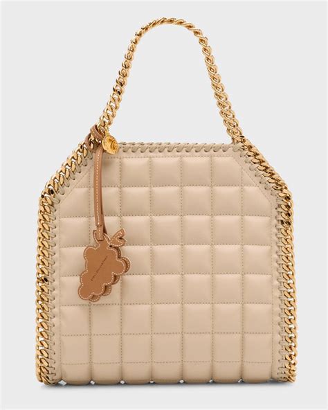 Stella Mccartney Falabella Mini Quilted Chain Tote Bag Neiman Marcus