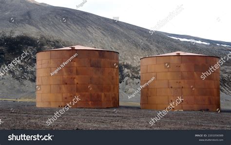 Whale Oil Tanks Old Whaling Station Stock Photo Shutterstock